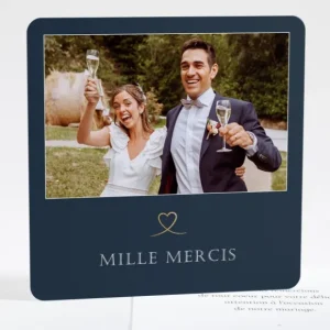 Remerciements mariage Aloha*Faire-part Elégant Sale