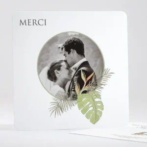 Remerciements mariage Ananas*Faire-part Elégant Clearance
