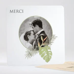 Remerciements mariage Ananas*Faire-part Elégant Clearance