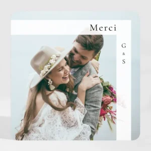 Remerciements mariage Attachement Magnet*Faire-part Elégant Discount