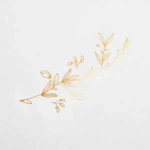 Remerciements mariage Botanic gold*Faire-part Elégant New