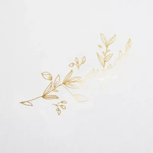 Remerciements mariage Branche doree*Faire-part Elégant Hot