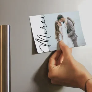 Remerciements mariage Calligraphie*Faire-part Elégant Fashion