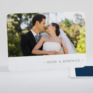 Remerciements mariage Candeur*Faire-part Elégant Discount