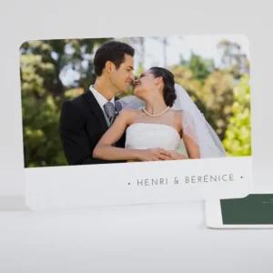 Remerciements mariage Candeur*Faire-part Elégant Discount