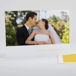 Remerciements mariage Candeur*Faire-part Elégant Discount
