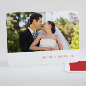 Remerciements mariage Candeur*Faire-part Elégant Discount