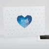Remerciements mariage Coeur origami*Faire-part Elégant Sale