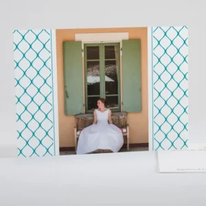 Remerciements mariage Destin croise*Faire-part Elégant Sale