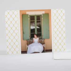 Remerciements mariage Destin croise*Faire-part Elégant Sale