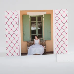 Remerciements mariage Destin croise*Faire-part Elégant Sale