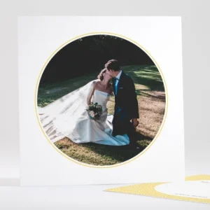 Remerciements mariage Elegance scandinave*Faire-part Elégant Discount