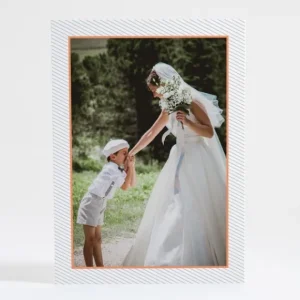 Remerciements mariage Elegant medaillon drape*Faire-part Elégant Online