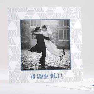 Remerciements mariage Etoiles scandinaves*Faire-part Elégant Hot