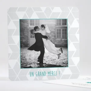 Remerciements mariage Etoiles scandinaves*Faire-part Elégant Hot