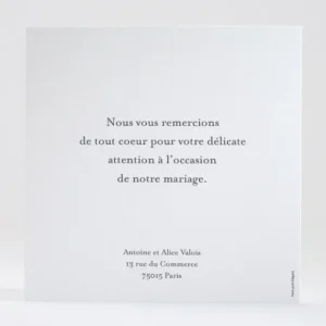 Remerciements mariage Eucalyptus*Faire-part Elégant Outlet
