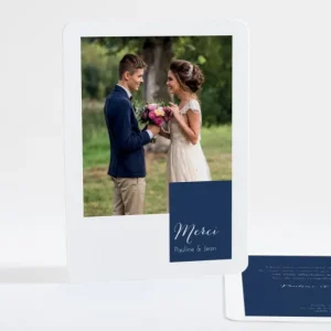 Remerciements mariage Evenement*Faire-part Elégant Best
