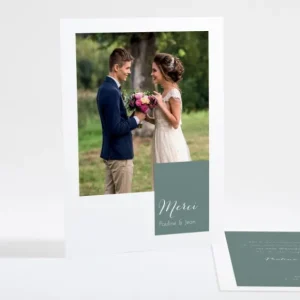 Remerciements mariage Evenement*Faire-part Elégant Best