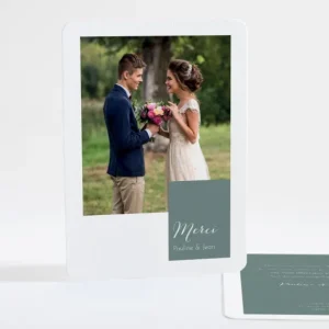 Remerciements mariage Evenement*Faire-part Elégant Best
