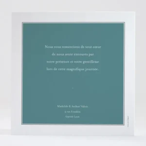 Remerciements mariage Graminees*Faire-part Elégant New