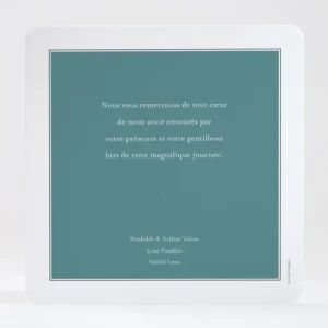 Remerciements mariage Graminees*Faire-part Elégant New