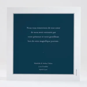Remerciements mariage Graminees*Faire-part Elégant New