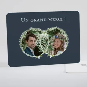 Remerciements mariage Gypsophile*Faire-part Elégant Sale