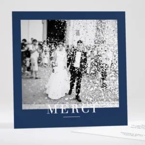 Remerciements mariage Innocence*Faire-part Elégant Online