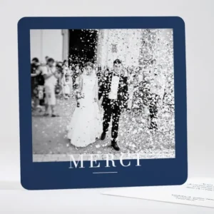 Remerciements mariage Innocence*Faire-part Elégant Online