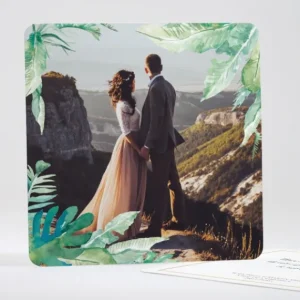 Remerciements mariage Jardin tropical*Faire-part Elégant Clearance