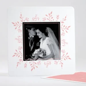 Remerciements mariage Jubilation*Faire-part Elégant Fashion