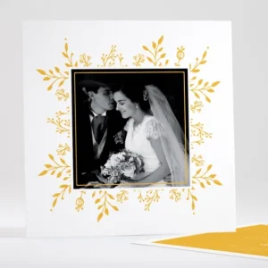 Remerciements mariage Jubilation*Faire-part Elégant Fashion