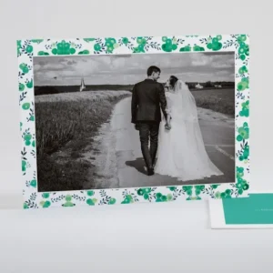 Remerciements mariage Liberty groseille*Faire-part Elégant Outlet