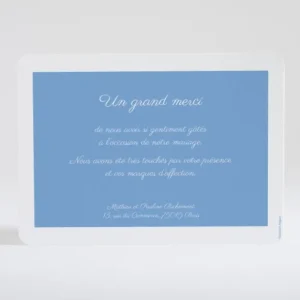 Remerciements mariage Liberty groseille*Faire-part Elégant Outlet
