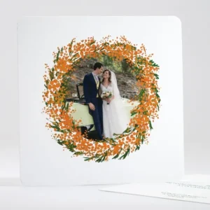 Remerciements mariage Mimosa*Faire-part Elégant Discount