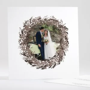 Remerciements mariage Mimosa*Faire-part Elégant Discount