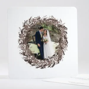 Remerciements mariage Mimosa*Faire-part Elégant Discount