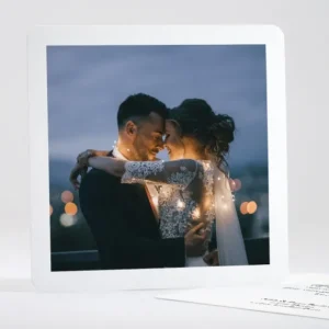 Remerciements mariage Mon petit coeur*Faire-part Elégant Discount