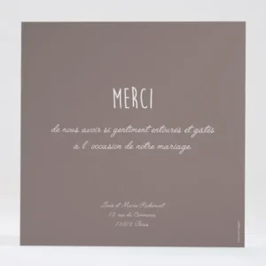 Remerciements mariage Pattern tendance vague*Faire-part Elégant Clearance