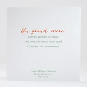 Remerciements mariage Petit liberty etoiles*Faire-part Elégant Outlet