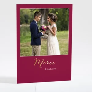 Remerciements mariage Remerciements etincelants*Faire-part Elégant New