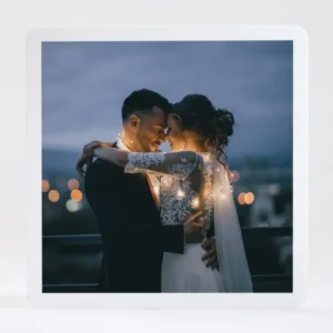 Remerciements mariage Romance*Faire-part Elégant New