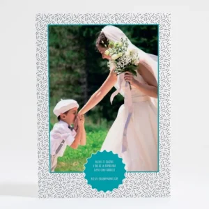 Remerciements mariage Ruban*Faire-part Elégant Discount