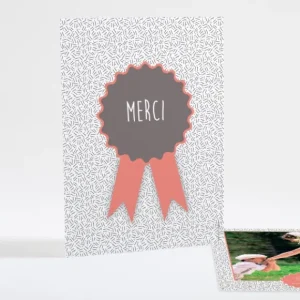 Remerciements mariage Ruban*Faire-part Elégant Discount