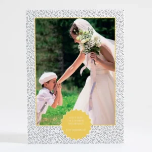 Remerciements mariage Ruban*Faire-part Elégant Discount