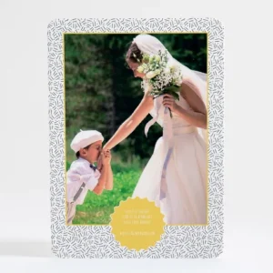 Remerciements mariage Ruban*Faire-part Elégant Discount