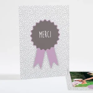 Remerciements mariage Ruban*Faire-part Elégant Discount