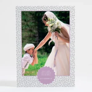 Remerciements mariage Ruban*Faire-part Elégant Discount