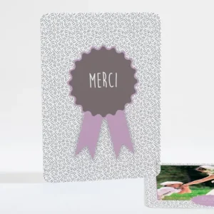 Remerciements mariage Ruban*Faire-part Elégant Discount