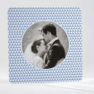 Remerciements mariage Triangles chics*Faire-part Elégant Sale